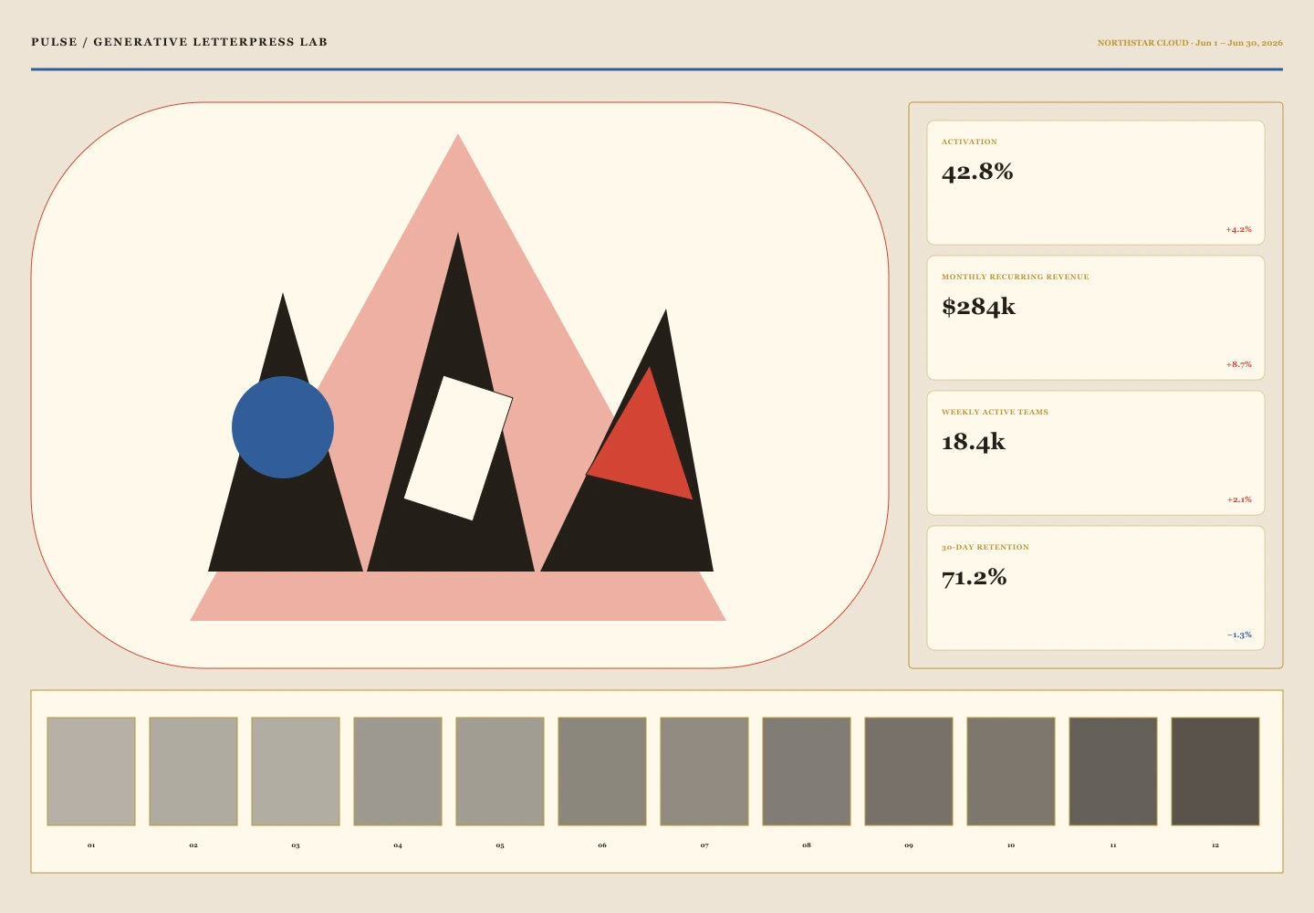Generative Letterpress Lab archive preview